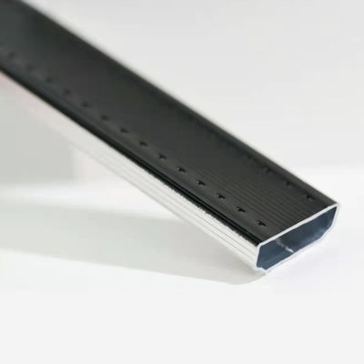 8A 8mm Αλουμινίου διαχωριστική ράβδο για διπλό γυαλί ανθεκτικό φθοροκαρβονικό μαύρο επικάλυμμα χρώματος