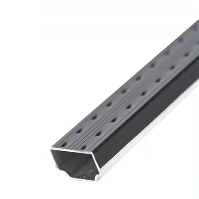 Χωρίς κράμα Φθοροκαρβονικό Μαύρο χρώμα 10A 10mm Αλουμίνιο διαχωριστική μπάρα για διπλό τζάμι